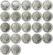 US A set of(1913-1938)S 22pcs Buffalo Nickel Five Cents Copy Coin