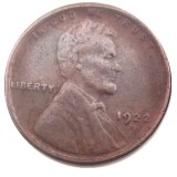 US 1922-P-S-D Lincoln Penny Cent 100% Copper Copy Coin