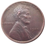 US 1925-P-S-D Lincoln Penny Cent 100% Copper Copy Coin