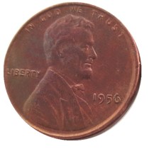 US 1956P-S-D Lincoln Penny Cent 100% Copper Copy Coin US 1956P-S-D Lincoln Penny Cent 100% Copper Copy Coin