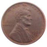 US 1927-P-S-D Lincoln Penny Cent 100% Copper Copy Coin