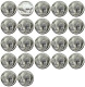 US A set of(1913-1938)PSD 67pcs Buffalo Nickel Five Cents Copy Decorative Coin