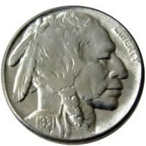 US 1931S Buffalo Nickel Five Cents Copy Coin US 1931S Buffalo Nickel Five Cents Copy Coin