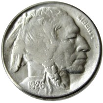 US 1926P-S-D  Buffalo Nickel Five Cents Copy Coin