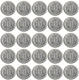 US A set of(1865-1889) 25pcs Three Cent Nickel Copy Coin