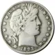 US 1893 P-S-O Barber Half Dollar Silver Plated Copy Coins