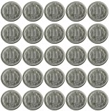 US A set of(1865-1889) 25pcs Three Cent Nickel Copy Coin