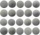 US A Set OF (1866 -1883) 20PCS Five Cents Nickel Copy Coins