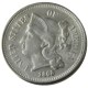 US 1868 Three Cents Nickel Copy Coin