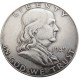 US 1949 PSD Franklin Half Dollar Silver Plated Copy Coins