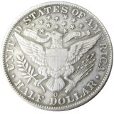 US 1895 P-S-O Barber Half Dollar Silver Plated Copy Coins