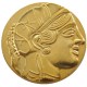 G(04)Ancient Athens Greek gold Drachm - Atena Greece Gold Plated copy coins