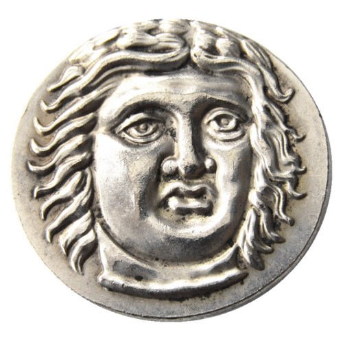 G(23)Ancient Greek Silver Plated Copy Coin