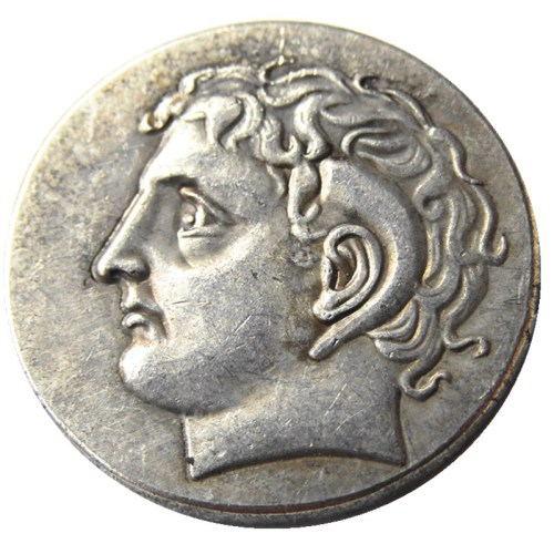 G(34)Ancient Greek Silver Plated Copy Coin