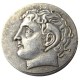 G(34)Ancient Greek Silver Plated Copy Coin