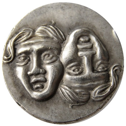G(24)Ancient Greek Silver Plated Copy Coin