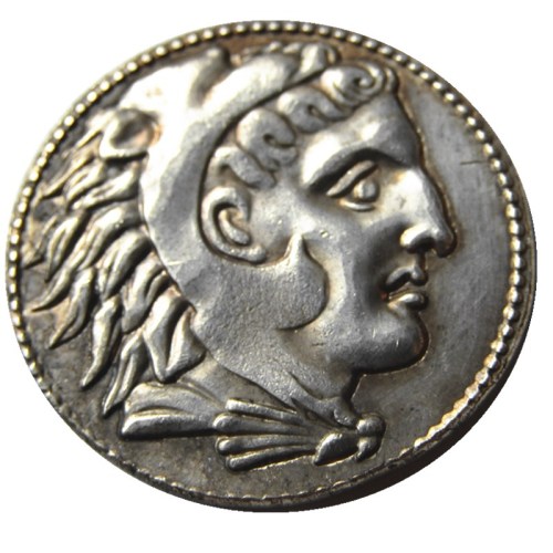 G(37)Ancient Greek Silver Plated Copy Coin