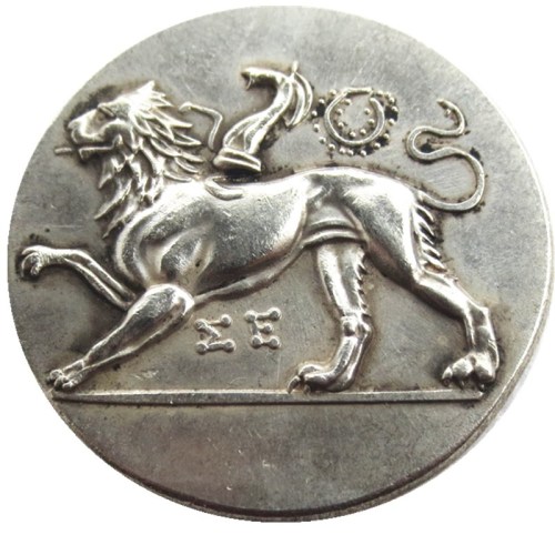 G(29)Ancient Greek Silver Plated Copy Coin