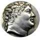 G(17) Superb Ancient Greek Silver Tetradrachm Coin of King Attalos of Pergamon - 241BC Silver Plated Copy Coins