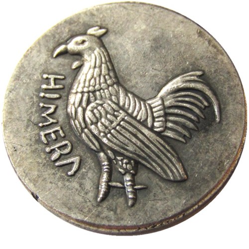G(36)Ancient Greek Silver Plated Copy Coin