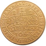 UK Medal 1643 United Kingdom - King Charles I of England (1600-1649) Gold-Plated Coins