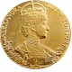 UK GB EDWARD VII ALEXANDRA QUEEN CONSORT 1902 CORONATION MEDAL Gold Plated Copy Coin