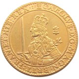 UK Medal 1643 United Kingdom - King Charles I of England (1600-1649) Gold-Plated Coins