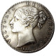 UK 1844 Queen Victoria Young Head Silver Crown Coin - Great Britain Copy Coin