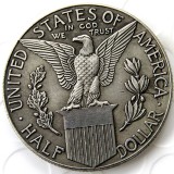 US 1915-S Panama Commemorative Half Dollar Silver Plated Copy Coin