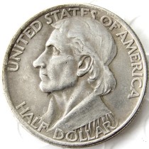 USA 1935D Daniel Commemorative Half Dollars Silver Plated Copy Coins