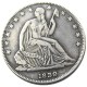 US 1839 Liberty Seated Half Dollar Silver Plated Copy Coins