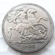 Great Britain 1900 silver crown Queen Victoria veiled head Silver Plated Copy coin