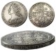 UF(31)GREAT BRITAIN 1734 George II one Crown Silver Plated Copy Coin