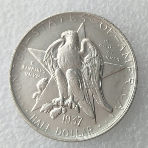 90% Silver USA 1937 Texas Commemorative Half Dollars Copy Coins