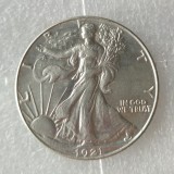 90% Silver US 1921D Walking Liberty Half Dollar Copy Coin