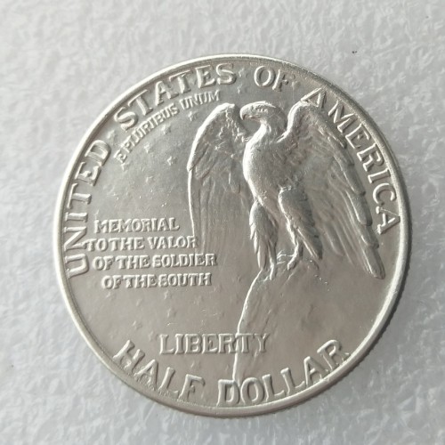 90% Silver USA 1925 Stone Half Dollar Commemorative Copy Coin