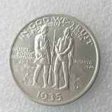 90% Silver USA 1935D Daniel Commemorative Half Dollars Copy Coins