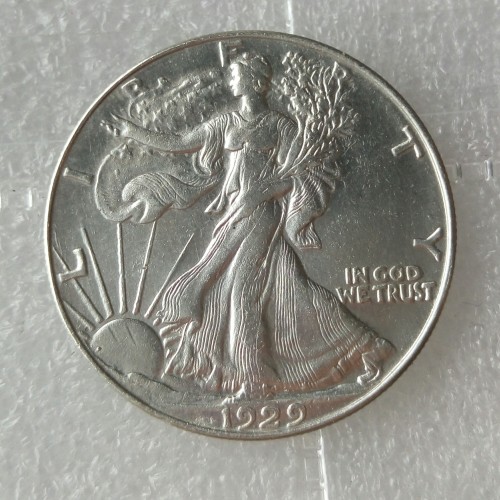 90% Silver US 1929D Walking Liberty Half Dollar Copy Coin