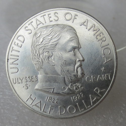 90% Silver USA Ulysses S. Grant 1922 Half Dollar Commemorative Copy Coin