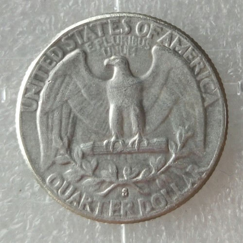 90% Silver US 1932S Washington Quarter Dollar Copy Coin