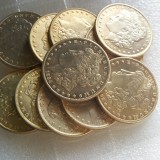 USA Full Set(1878-1904) 96pcs Different Date And Mintmark Chose Morgan Dollar Gold Plated Copy Coin