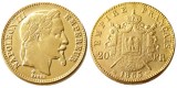 France Napoleon  20 France 1865B Gold Plated Copy Coin