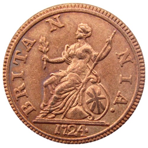 UK A set of(1719-1724) 6pcs,Browsing British Coins of George I,very rare copy coin