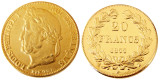 France 20 France (1832-1848 AB)18PCS Louis-Philippe Gold Plated Copy Coin