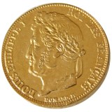 France Louis-Philippe 1832A 20 France Gold Plated Copy Coin
