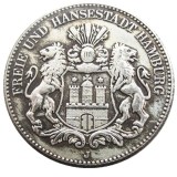 Germany 2 Mark 1905 Silver Plated Copy Coins