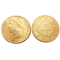 France Napoleon 20 Francs 1813A Gold Plated Copy Coin