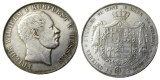 DE(16)Germany Doppeltaler, 2 Thaler, Hessen-Kassel 1851 Silver Plated Copy Coin