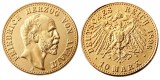 GERMAN ST. Anhalt-Dessau Friedrich I (1896 1901) 10 mark Gold Plated Copy Coin