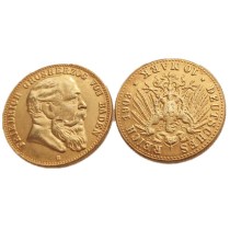German States 1903 BADEN 10 Mark Gold Plated Copy Coins German States 1903 BADEN 10 Mark Gold Plated Copy Coins